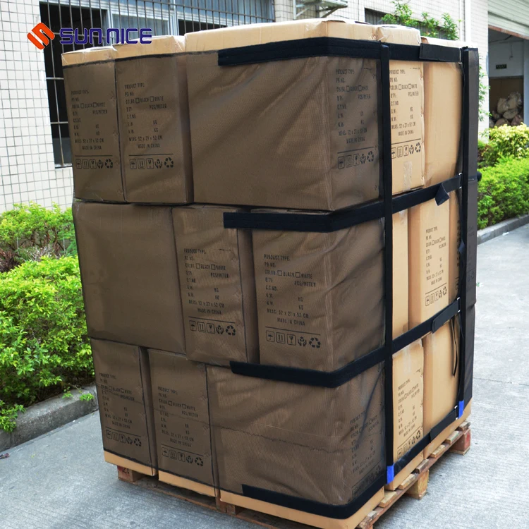 Heavy Duty Stretch Film Alternative Weather Resistant Mesh Reusable Pallet Wrap Cover for Stabilize and Secure Your Goods