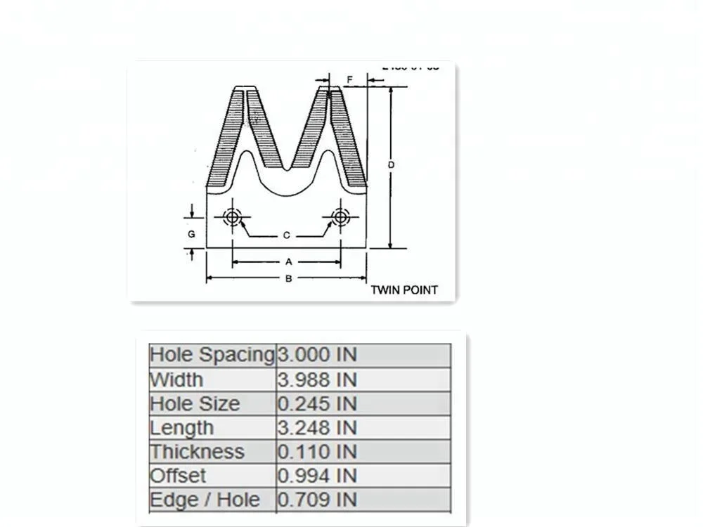 Double Tooth Blade Sickle Section Combine Platform Harvester H163131 G163131 Agricultural Machinery Parts