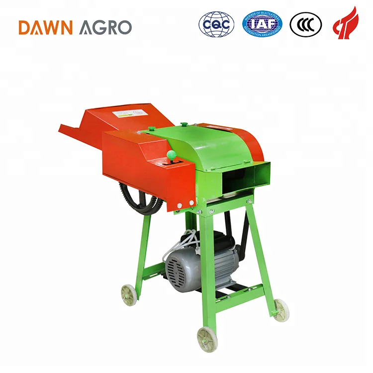 DAWN AGRO Automatic Grass Cutting Chaff Cutter Machine Feed Animal Corn Chopper Machinery Silage Shredder