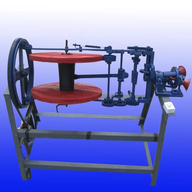 hot sale straw rope weaving machine grass rope rolling making