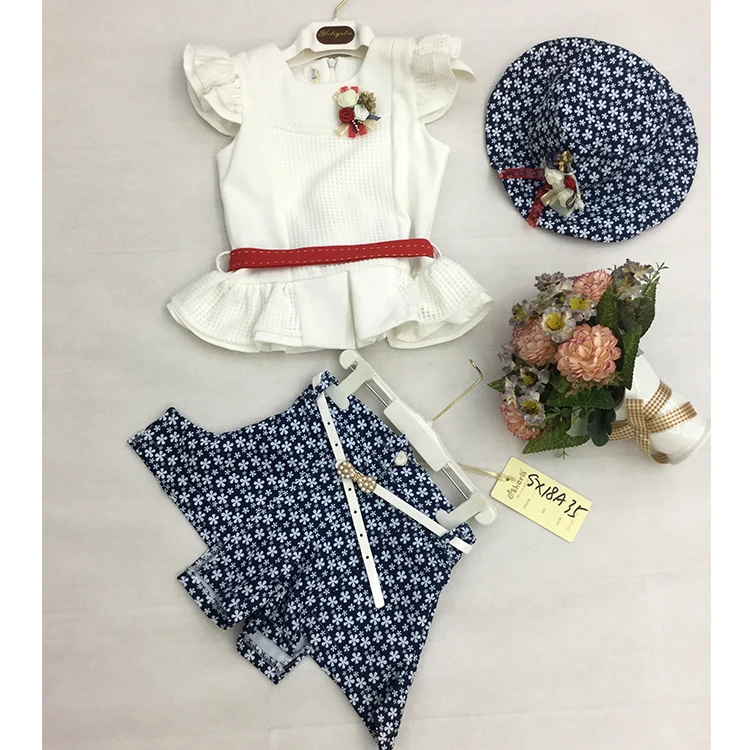 Оптовая продажа; летняя одежда вечерние платье для девочек с шляпой