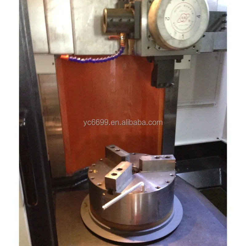 
 Автоматический Тормозной барабанный токарный станок CK580, вертикальный токарный станок с ЧПУ  