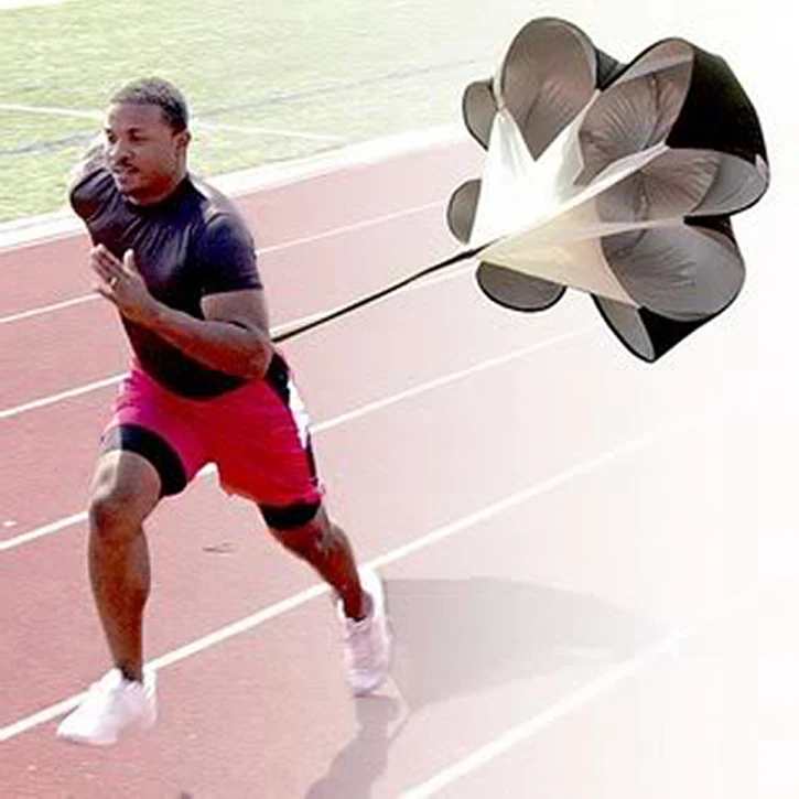 56" inch Speed Training Resistance Parachute Chute Power for Sports Exercise 