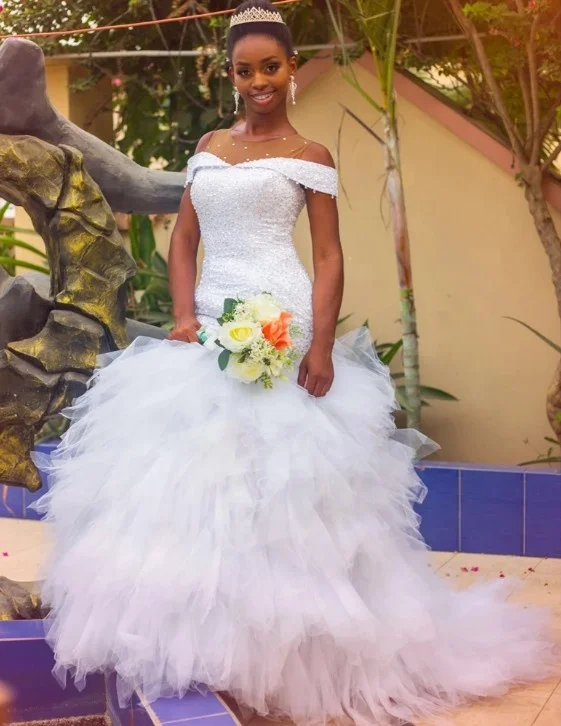 used mermaid wedding dresses