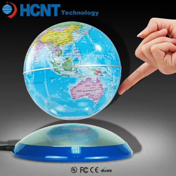 Suspended Floating Display Magnetic Levitating Rotating Globe
