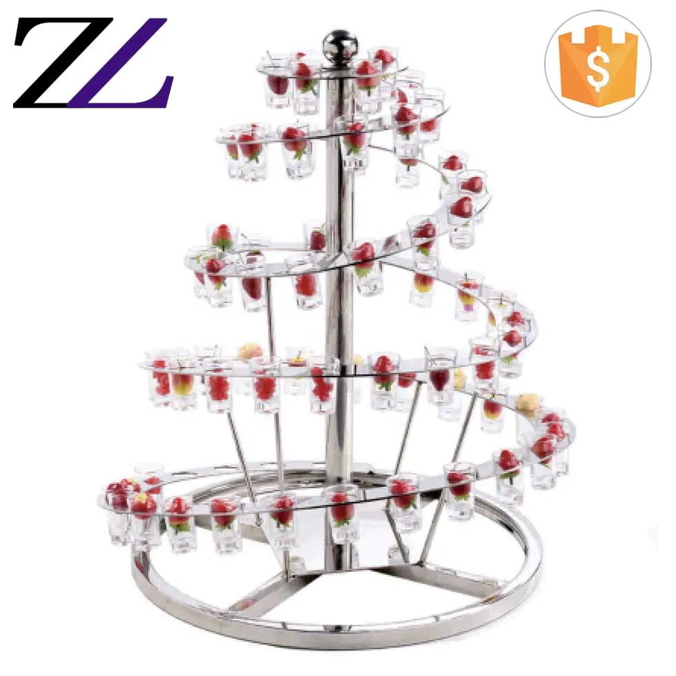 Zhuolin Pratos Para Buffet No Atacado Dessert Stand Serving Platter Banquet Party Decoration Equipment Catering Buffet Displays
