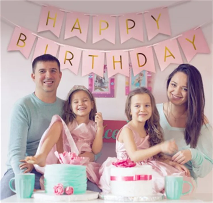 Pastel Joyeux Anniversaire Banniere Decoration Pour Bebe Filles Fete D Anniversaire Rose Et Or Buy Pastel Joyeux Anniversaire Banniere Decoration Pour Bebe Filles Fete D Anniversaire Rose Et Or Conception De Banniere Joyeux Anniversaire Plume