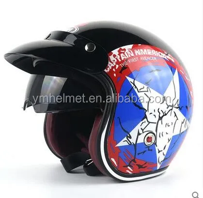 ece 22.05 open face motorcycle helmet Helmet,DOT/ECE Approved Vintage Motorbike 3/4 Motorcycle with Goggles Vintage Jet-Helmet for Biker Scooter Touring Crash Helmet (A M=57~58CM) : Automotive It comes in a Gloss White color. Open Face Motorcycle Helmet with