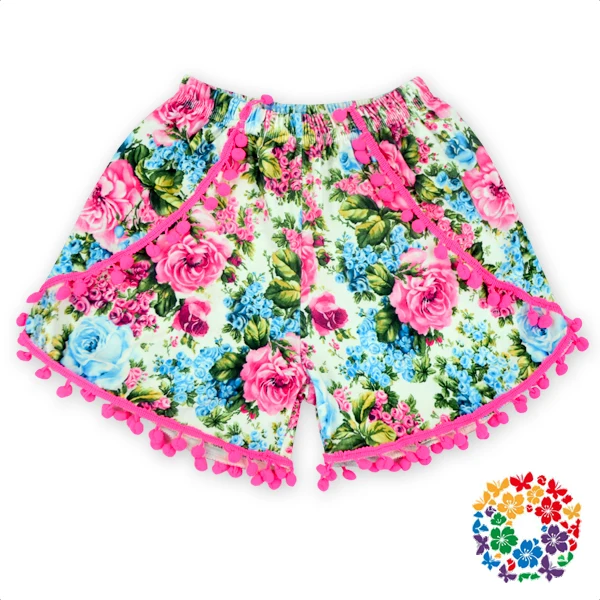 Source Pantalones cortos con Floral para niña pequeña, Shorts a la moda para niña de 0 a 10 años, 2019 on m.alibaba.com
