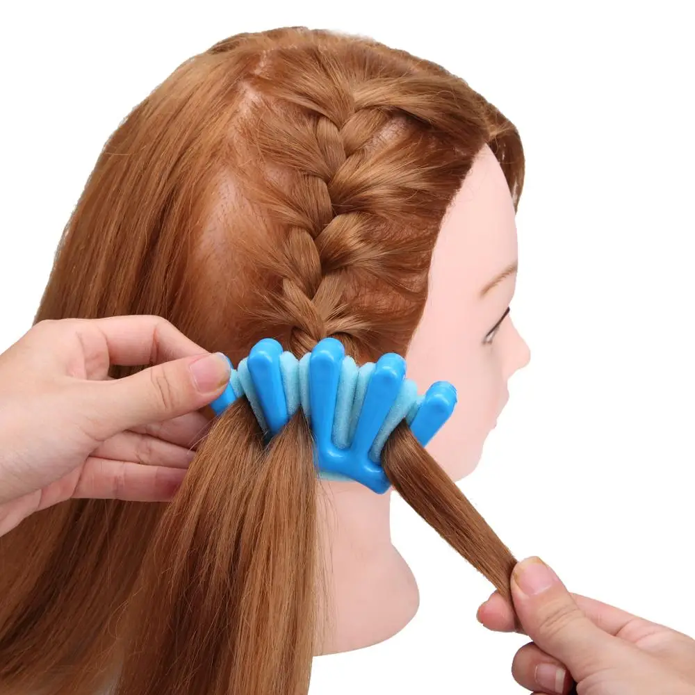 2 Colors Lady French Hair Braiding Tool Weave Sponge Plait Hair Twist  Hairstyling Braider Diy Accessories - Buy Hair Braiding Tool,Weave Sponge  Plait Hair Twist Hairstyling Braider,2 Colors Lady French Hair Braiding