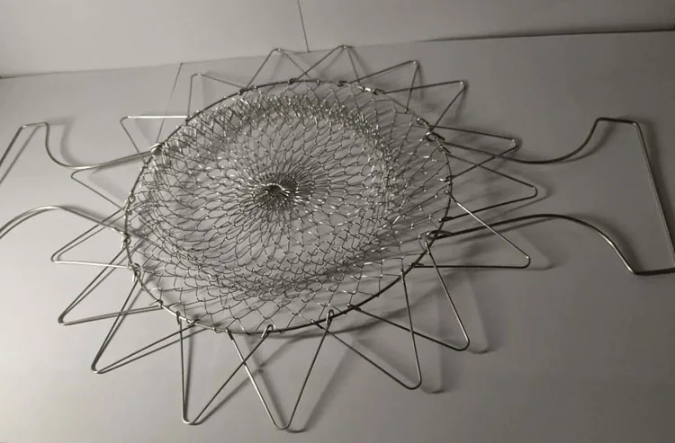 Складная корзина для жарки из нержавеющей стали/сито дуршлага сетчатый фильтр