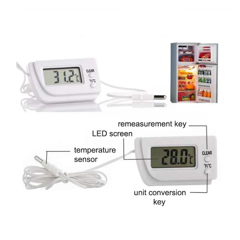 Medidor Digital De Temperatura Y Humedad Interior | Cuotas Sin Interés