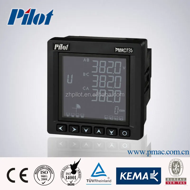 pilot pmac735 three phase electric power meter - buy three phase