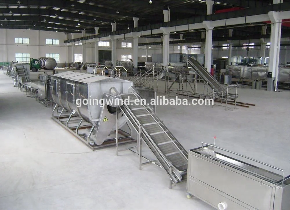 Automatic Dried Fruit And Vegetable Production Line Dehydrated Dry ...