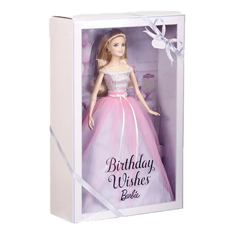 Source colorful inside printing big window doll paper packaging