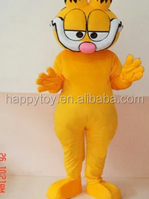 HI CE Hot!!cute Garfield mascot costume for adults,cat Garfield mascot costume,Garfield cartoon mascot