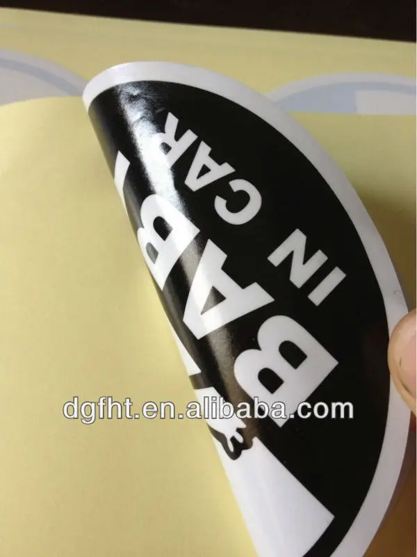 Высококачественная виниловая переводная наклейка на окно с логотипом