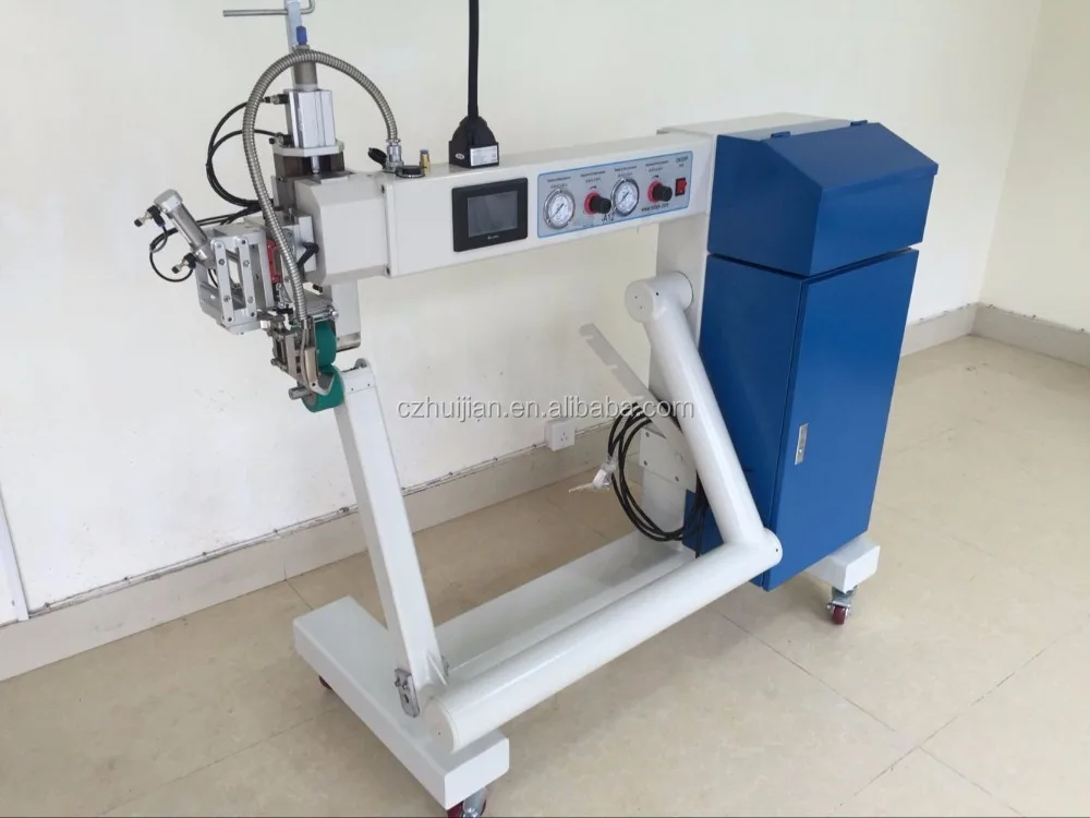 
 Double arm Hot air seam sealing machine  