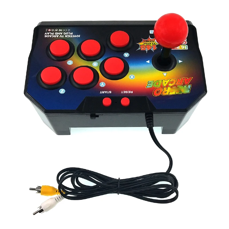 New Arrival Arcade Plug 16 Bit Retro Handheld Game Console with 145 Retro Games