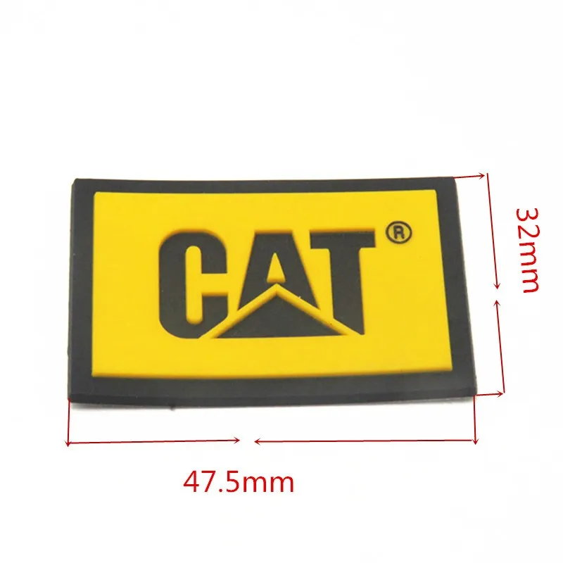 Low Price Custom Letters Metal Gold Plate Brand Logo for Leather Bags