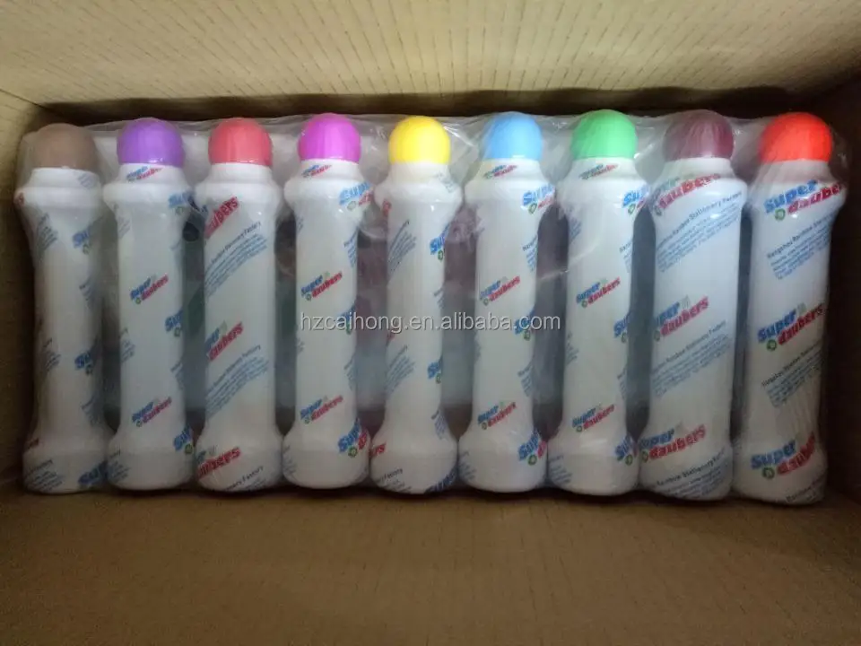 Фантастическая детская горошек маркер смываемый красящий граффити ручка бинго маркеры CH-2826