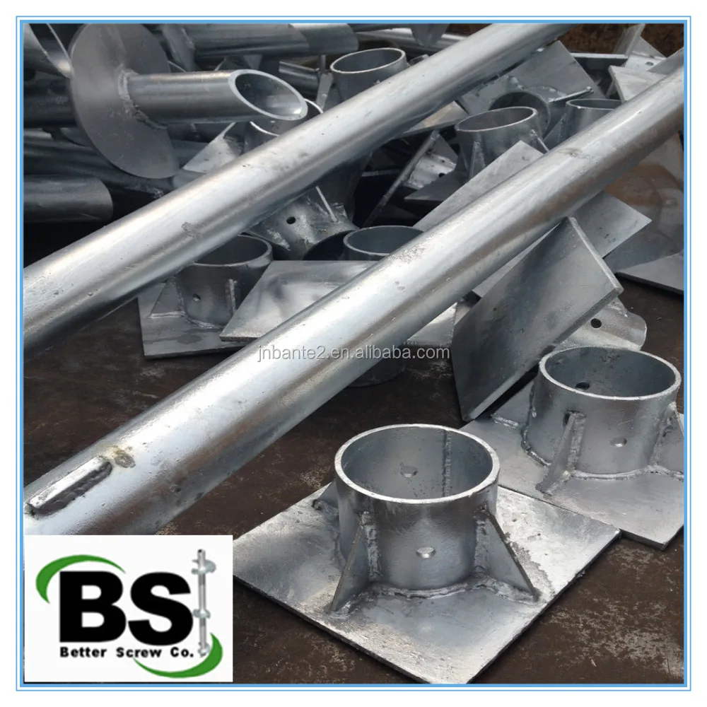 Foundation Helical Brackets Helical Pier Underpinning Systems - Buy ...