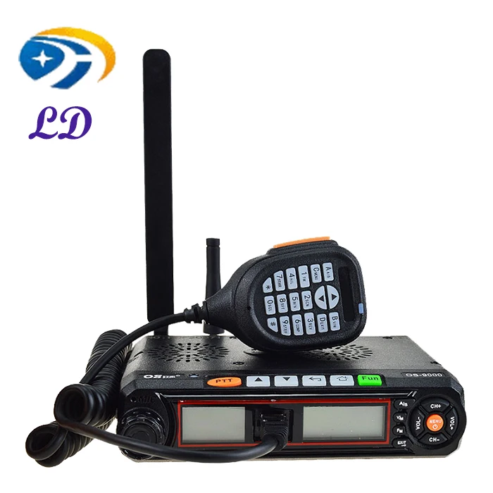 25w walkie talkie 100km os-9000 uhf vhf marina móvil radio