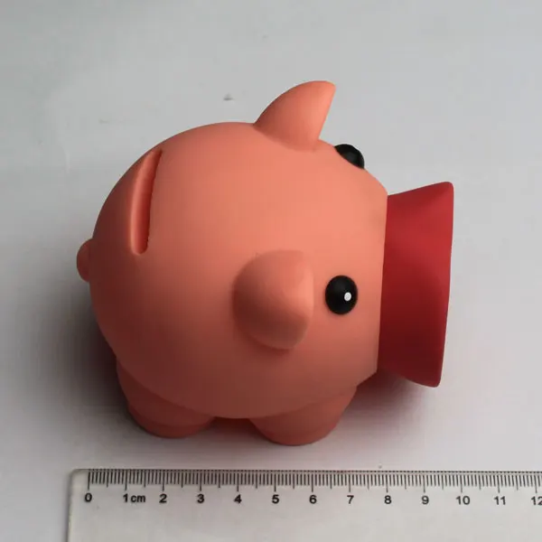 Salvadanaio decorativo XL in plastica dura, disegni animali