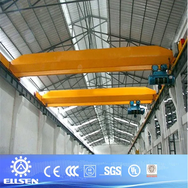 LD Model Rail Mounted Rotary Bridge Crane Winch Trolley