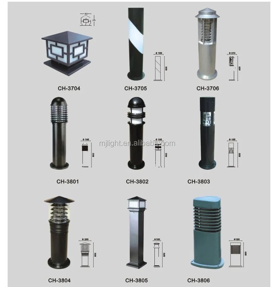 Деревянный светодиодный светильник для газона, 40 см, 15 Вт