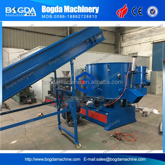 Отходы полиэтиленовой пленки агломератор Утяжелителя машина