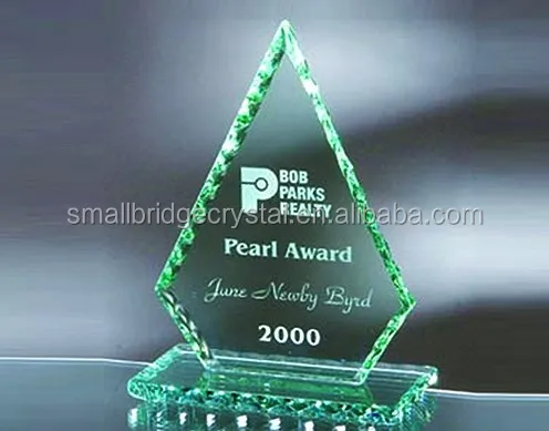 Cheap price jade glass awards