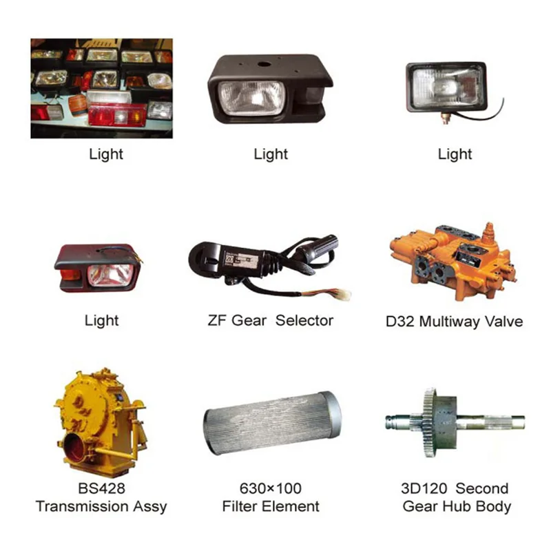 Motor Grader Spare Parts for Construction Machinery High Quality Original Liugong CLG422 Accessories for Sale