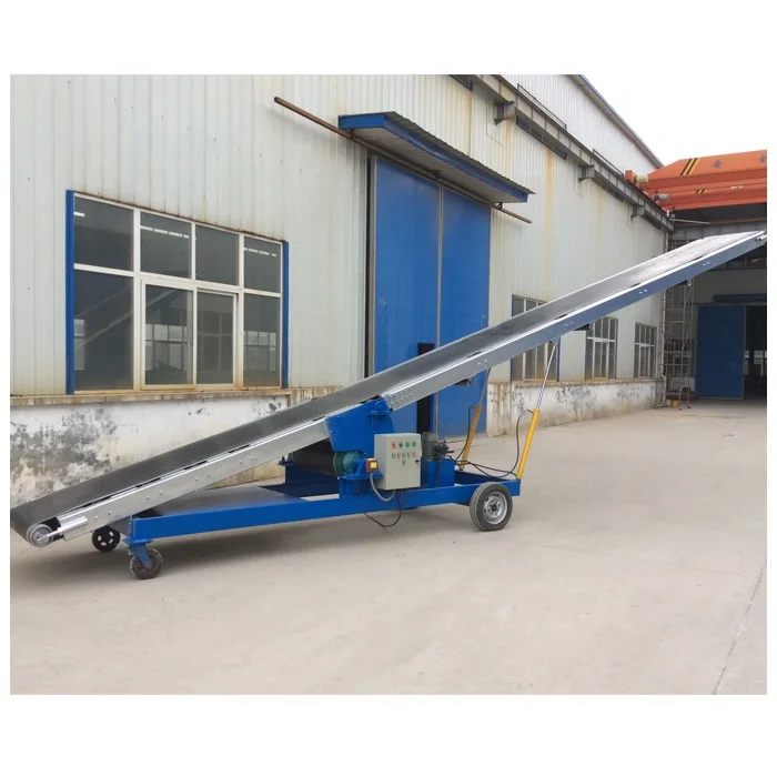 Transporting Material Portable Soil Belt Conveyor