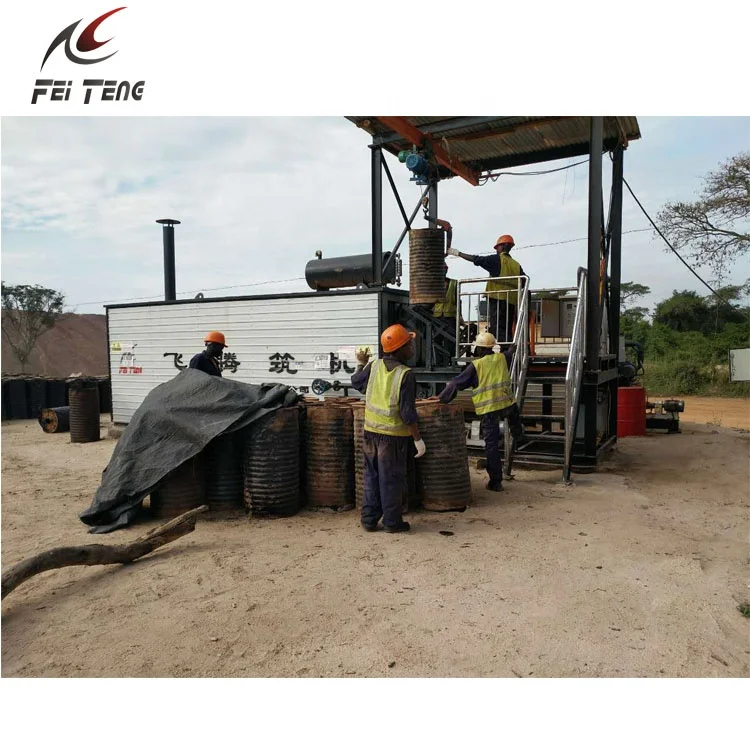 Барабанная битумная машина для снятия асфальта