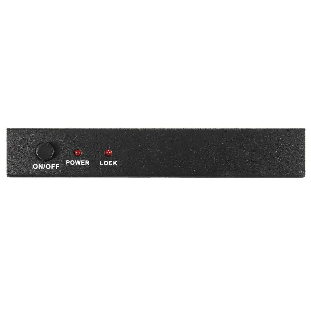 1x4 3G-HD SD-SDI Video Splitter BNC 1 in 4 Out Distributor 1920-1080p for Projector Monitor CCTV Camera Distribution Amplifier