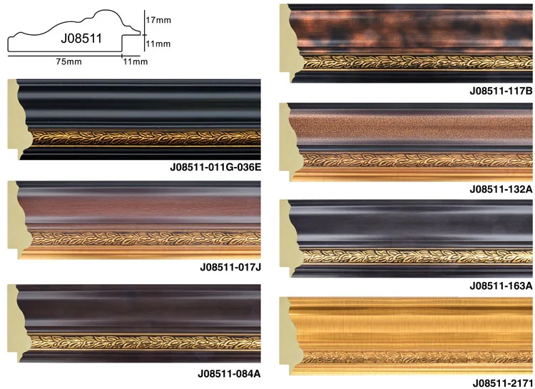 Manufacturers Frame Edge Picture Frame Moulding Importers Suppliers Plastic Frame Classical Embossed Plastic 3.78"wide Guangdong