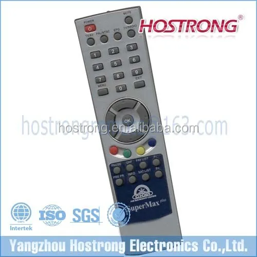 Latin America Popular Model Use For Supermax Sat Box Tv Remote Control View Sat Box Tv Hostrong Product Details From Yangzhou Hostrong Electronics Co Ltd On Alibaba Com