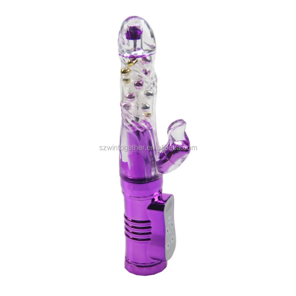 15 Speed Vibration Thrust Rabbit Dildo Good Sex Toy for Woman