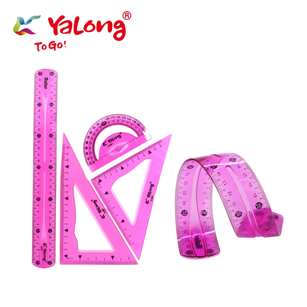Yalong Flexible Ruler Set - Reliable 30 Cm Measuring Tool