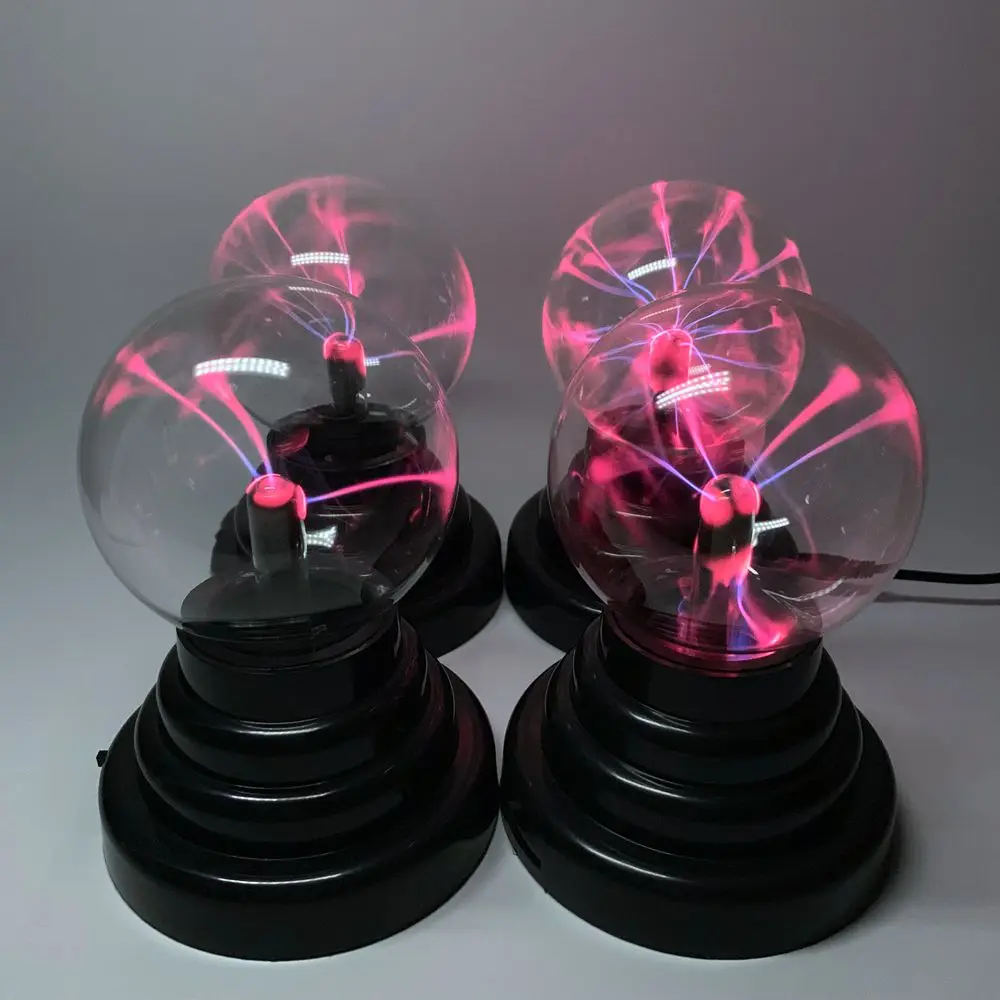 Волшебная 3 дюйма Сфера USB кабель питания Ион светящийся плазменный шар
