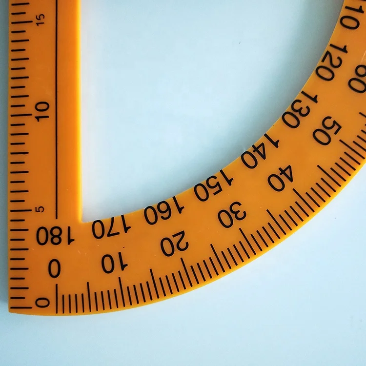 Measurement tool geometry teaching protractor ruler