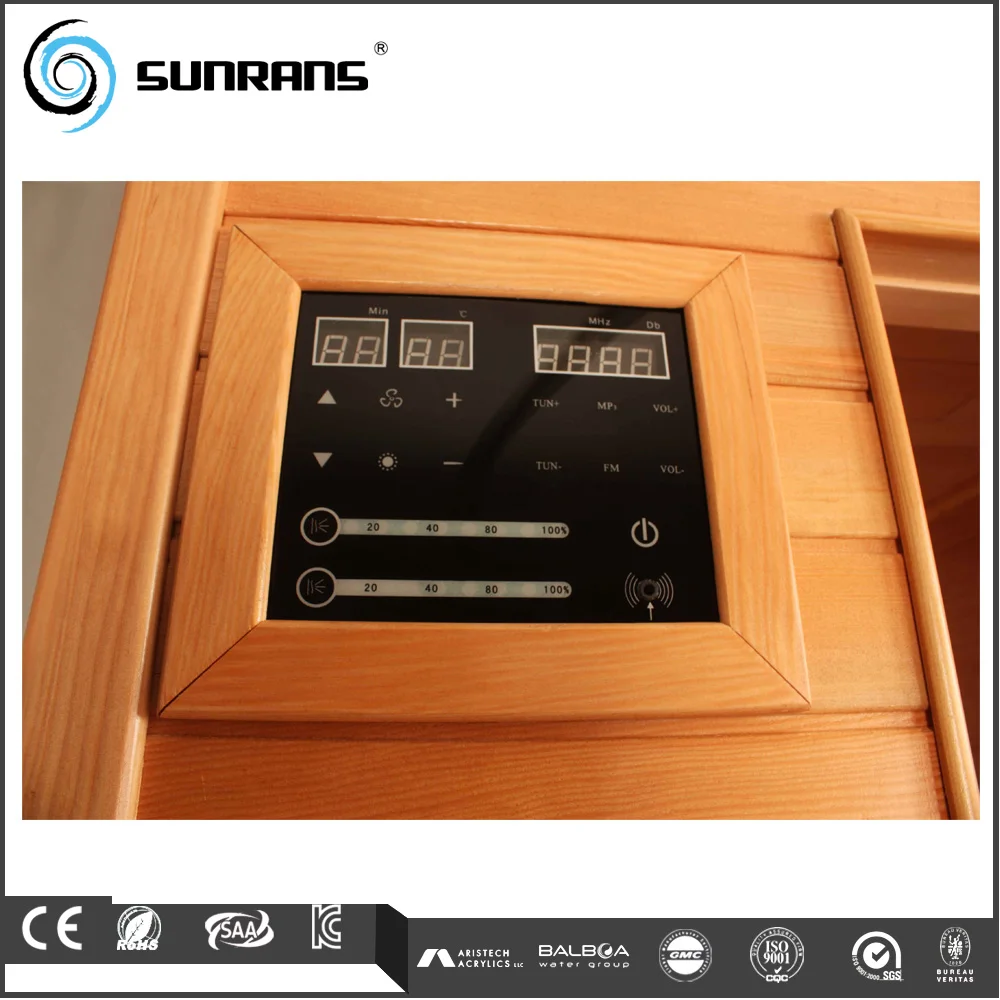 One Person Wooden Far Infrared Mini Indoor Steam Portable Outdoor Traditional Dry Sauna and Weight Loss