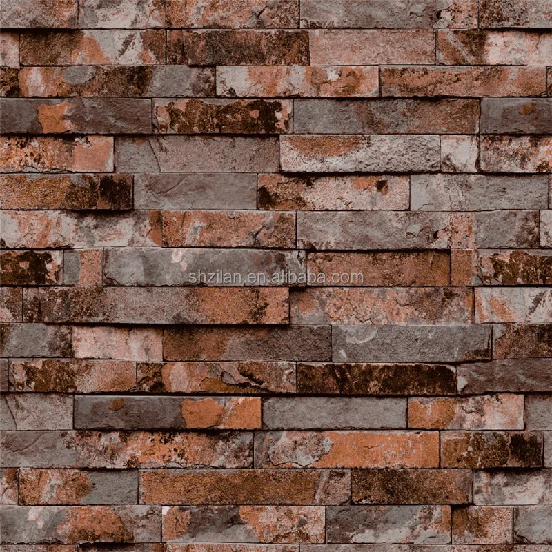 Boundary Wall Design 3d Wallpaper Brick Wall Paper - Buy 3d Brick Wall Paper ,3d Wall Paper,Boundary Wall Paper Product on 