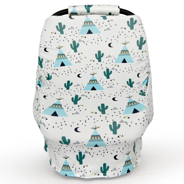 Универсальный навес на сиденье автомобиля с синими стрелками для мальчиков шарф грудного вскармливания бесконечный чехол