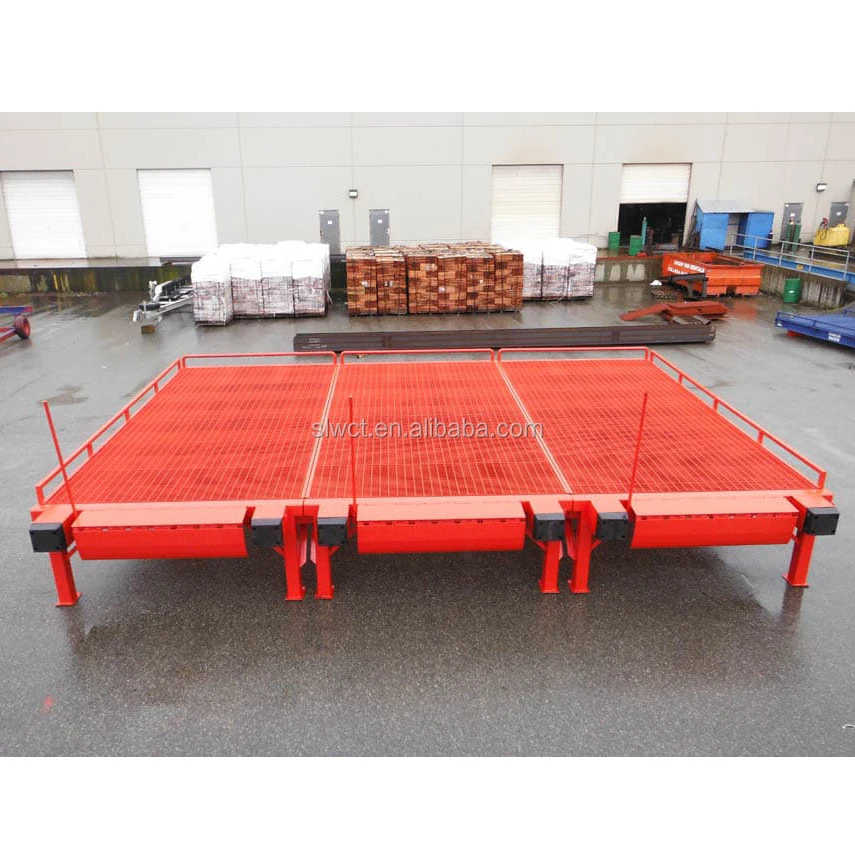 15 Tons Portable Steel Trailer Cross Dock Platform