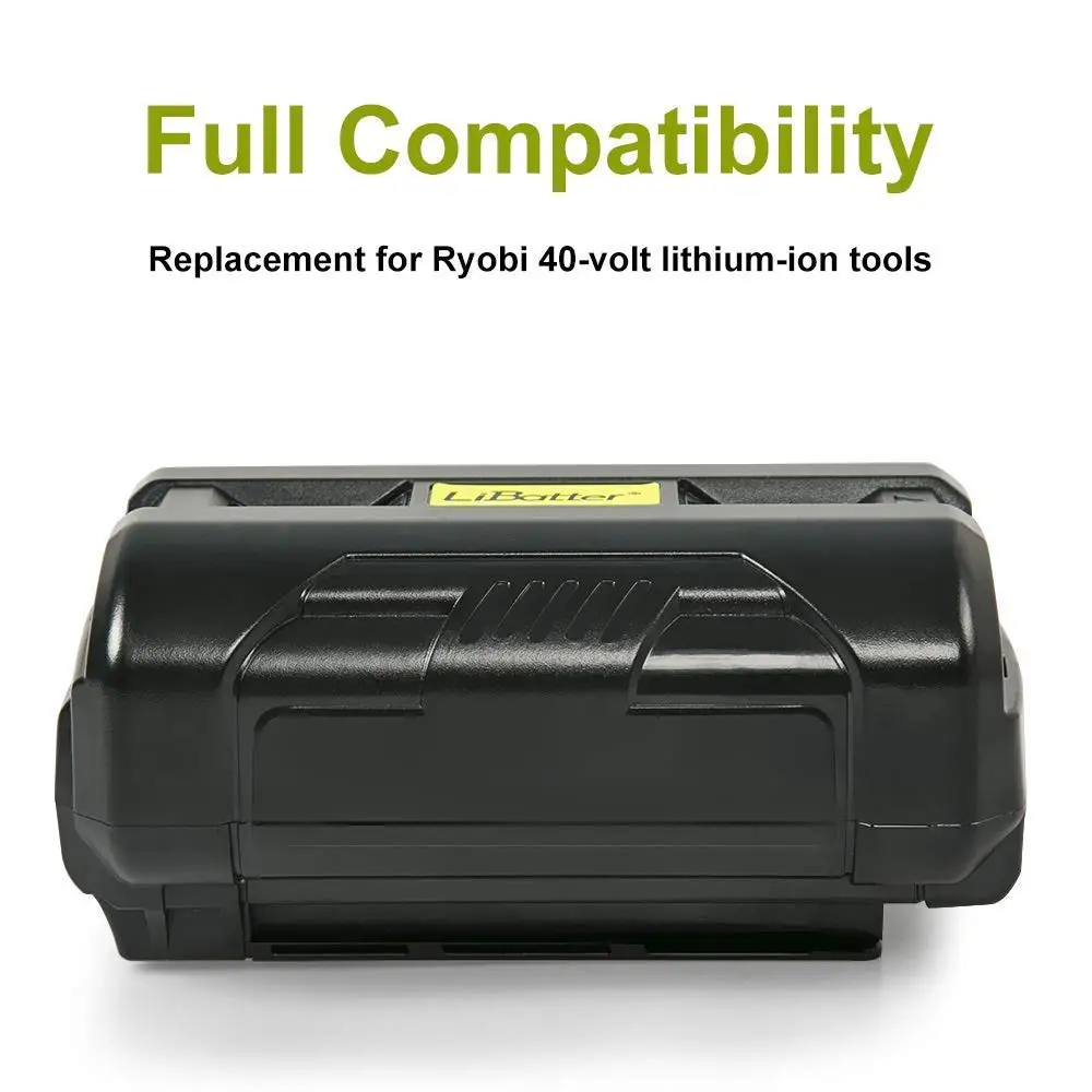 Сменный литий-ионный аккумулятор для Ryobi 36 В/40 в, замена Ryobi 36 В, максимальная мощность/40 В литий-ионный