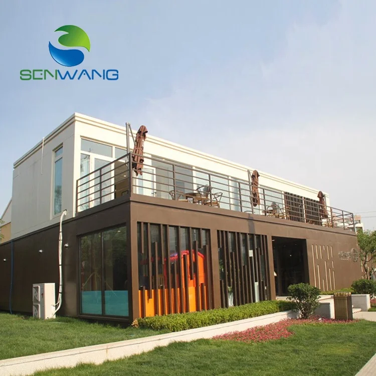 Chinese Prefabricated House Shipping Container Home 40 Feet Container