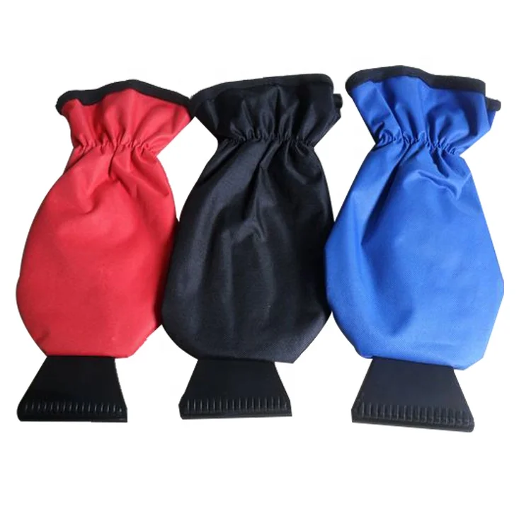 Promotional Car Plastic Snow Ice Scraper With Glove Snow Shovel