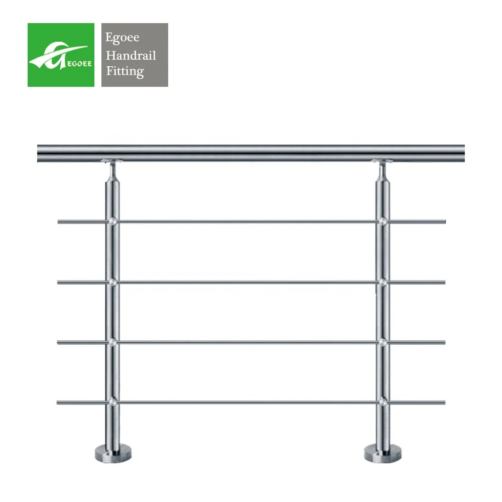 Stainless Steel Balcony Railing Fence Post Pole Base Cover for Hotel Pillar Concealment
